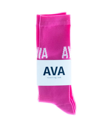 AVA Laufsocken Pink - AVA RUNNING LAB